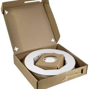 LogiLink FB2SC50 światłowodowe do światłowodów kabel 50 m biały [2x złącze żeńskie SC APC – 2x ] 9/125 µ Singlemode OS2