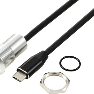 TRU COMPONENTS TC-13376324 Kabel połączeniowy USB-C, 100 cm, 1 szt. TRU COMPONENTS TC-13376324 Kabel połączeniowy USB-C, 100 cm, 1 szt.