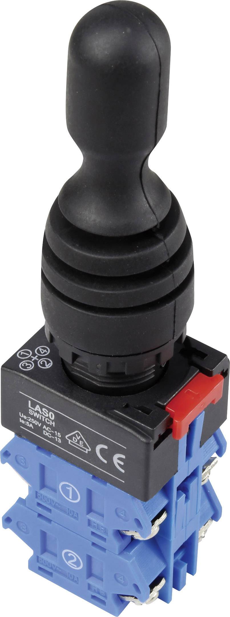 Przełącznik typu joystick TRU COMPONENTS LAS0-K-40C41 250 V/AC 1 szt. - obrazek 1