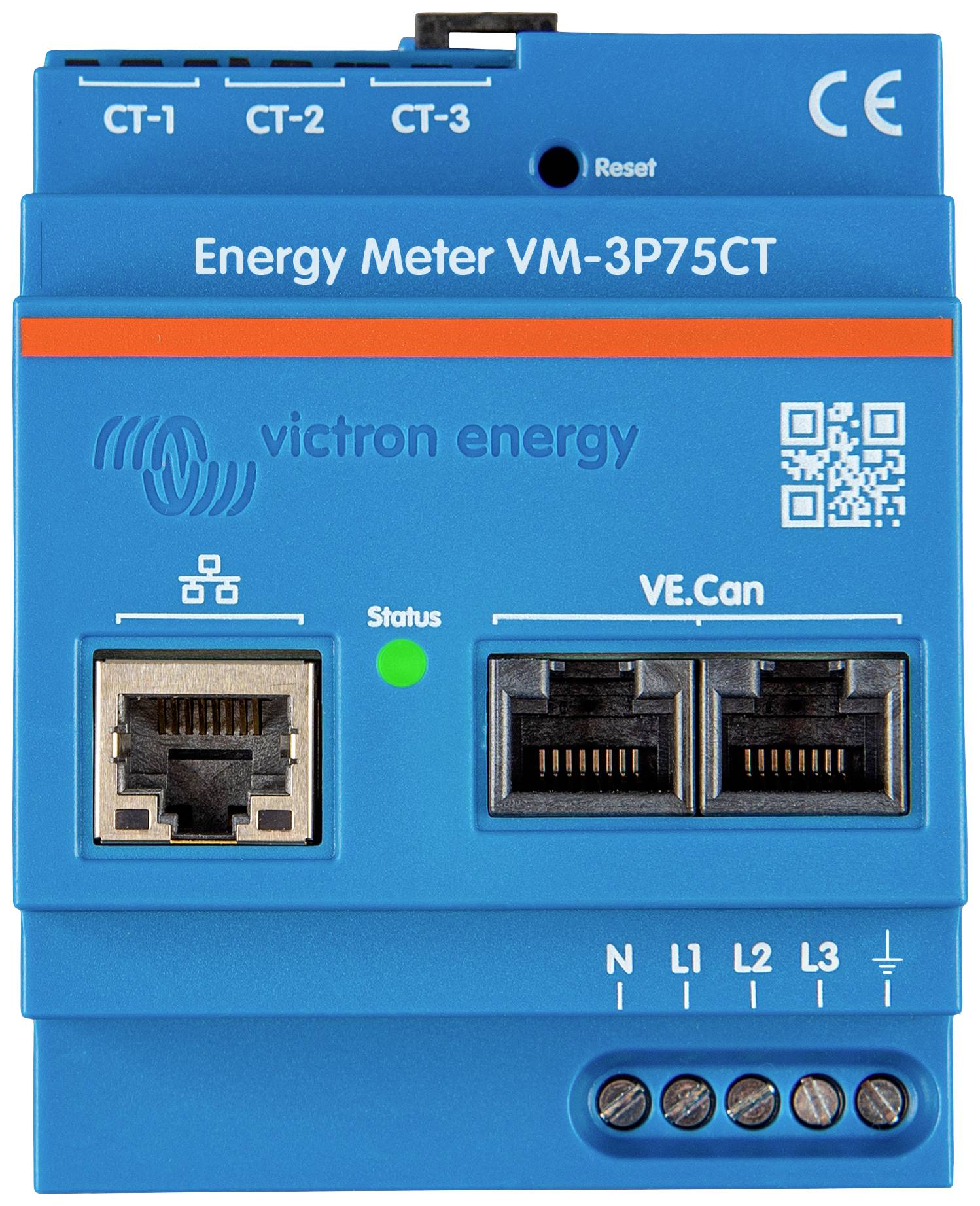 Victron Energy REL200300100 Energiezähler Victron VM-3P75CT Licznik energii - obrazek 1