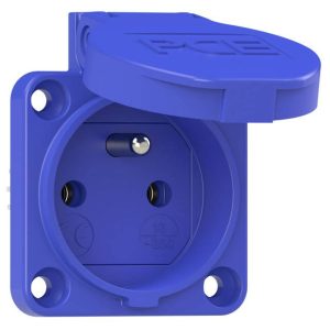 PC Electric 108-0bc Gniazdo wtykowe ze stykiem ochronnym IP54 niebieski PC Electric 108-0bc Gniazdo wtykowe ze stykiem ochronnym IP54 niebieski