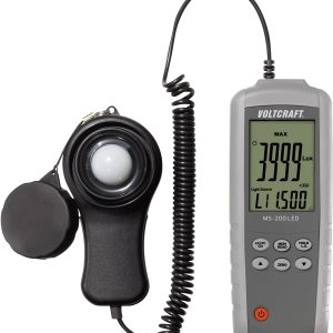 Luksomierz LED VOLTCRAFT MS-200LED 0 – 400000 lx Kalibracja ISO Luksomierz LED VOLTCRAFT MS-200LED 0 – 400000 lx Kalibracja ISO