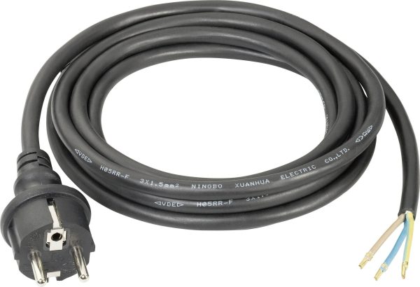 kabel Sygonix SY-5045576, H05RR-F 3G 1,5 mm², 3.00 m
