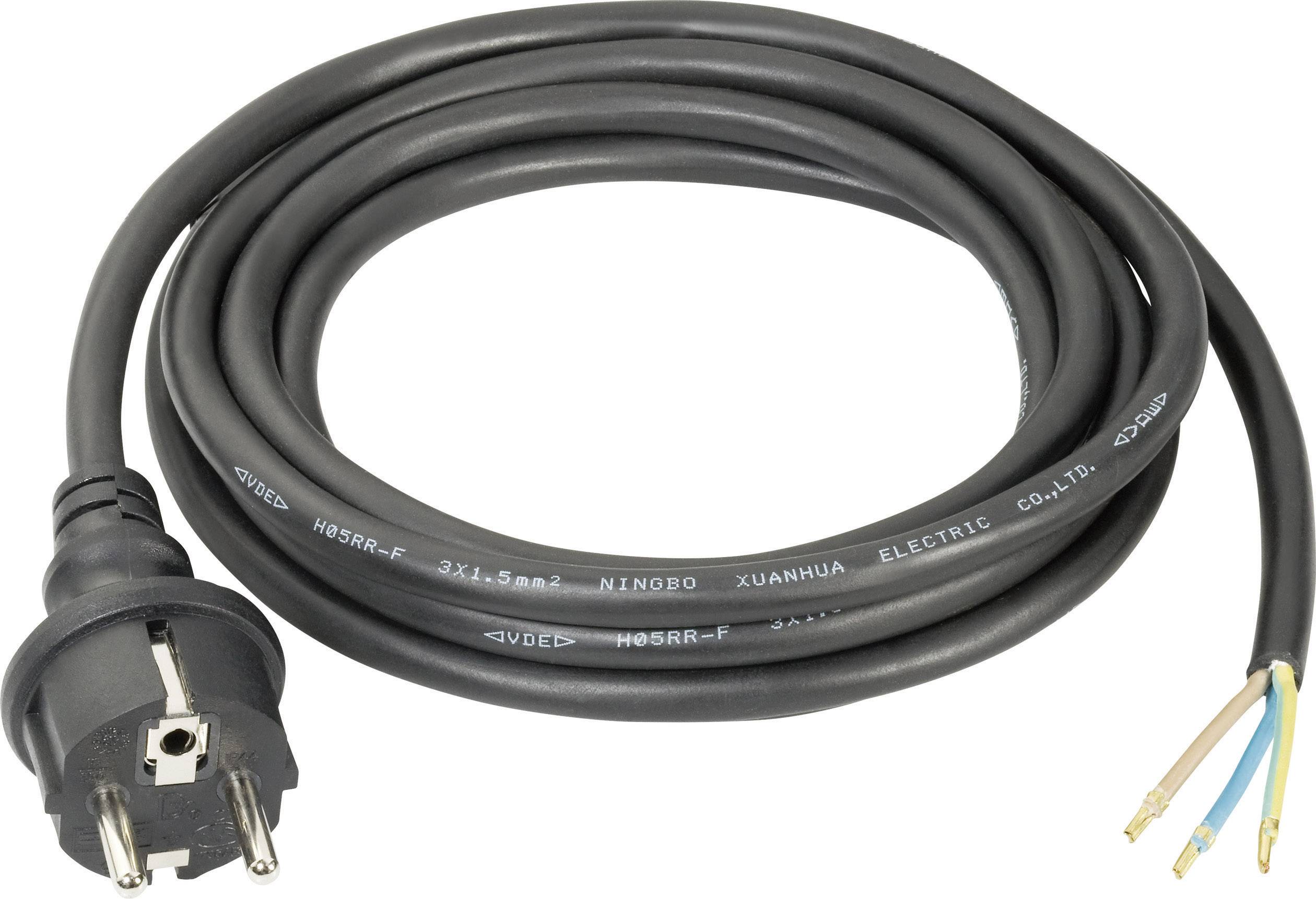 kabel Sygonix SY-5045576, H05RR-F 3G 1,5 mm², 3.00 m - obrazek 1