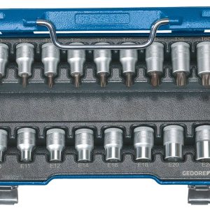 Nasadka zestaw Gedore 6129520 6129520 1/2″ (12.5 mm) Nasadka zestaw Gedore 6129520 6129520 1/2″ (12.5 mm)
