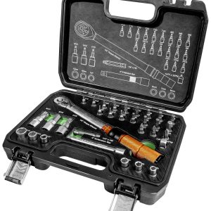 Klucz dynamometryczny zestaw Brüder Mannesmann M18315, 1/4″ (6.3 mm), 5 – 25 Nm Klucz dynamometryczny zestaw Brüder Mannesmann M18315, 1/4″ (6.3 mm), 5 – 25 Nm