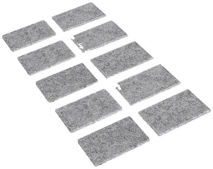 Naklejka filcowa BERNSTEIN Tools for Electronics FILZ-050x25x3 Szerokość szczęk: 50 mm - obrazek 1