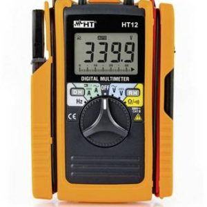 HT Instruments HT12 Multimetr, Miernik cęgowy cyfrowy CAT II 600 V, CAT III 300 V Wyświetlane liczby: 3400 HT Instruments HT12 Multimetr, Miernik cęgowy cyfrowy CAT II 600 V, CAT III 300 V Wyświetlane liczby: 3400