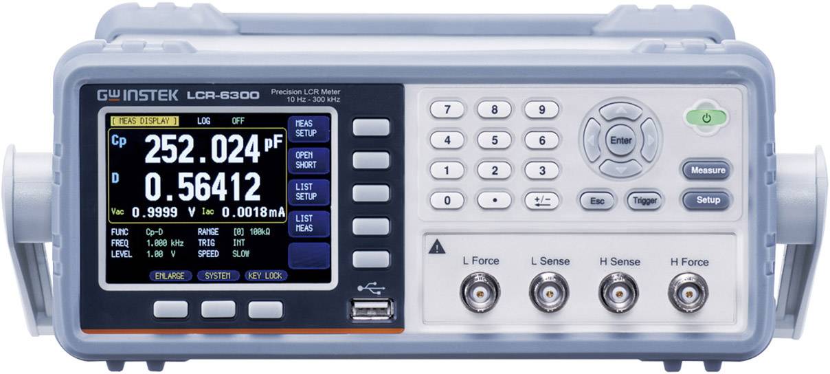 GW Instek LCR-6002 Mostek pomiarowy LCR cyfrowy Wyświetlane liczby: 999999 - obrazek 1