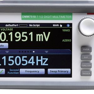 Keithley DMM7510 Multimetr stołowy Kalibracja (DAkkS) cyfrowy CAT II 300 V Wyświetlane liczby: 10000000 Keithley DMM7510 Multimetr stołowy Kalibracja (DAkkS) cyfrowy CAT II 300 V Wyświetlane liczby: 10000000