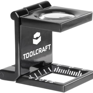 Lupa precyzyjna z płytką do gwintów TOOLCRAFT 1505088, 10 x Lupa precyzyjna z płytką do gwintów TOOLCRAFT 1505088, 10 x