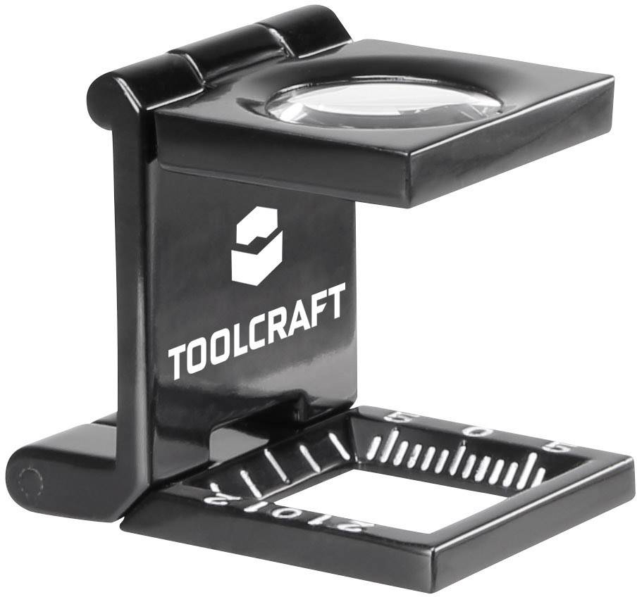 Lupa precyzyjna z płytką do gwintów TOOLCRAFT 1505088, 10 x - obrazek 1