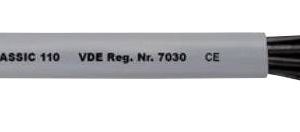 LAPP ÖLFLEX® CLASSIC 110 Przewód sterowniczy 5 x 0.50 mm² szary 1119755/100 100 m LAPP ÖLFLEX® CLASSIC 110 Przewód sterowniczy 5 x 0.50 mm² szary 1119755/100 100 m