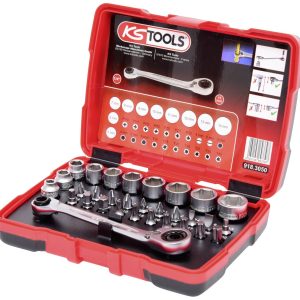Zestaw kluczy nasadowych KS Tools 918.3050 918.3050 1/4″ (6,3 mm) Zestaw kluczy nasadowych KS Tools 918.3050 918.3050 1/4″ (6,3 mm)