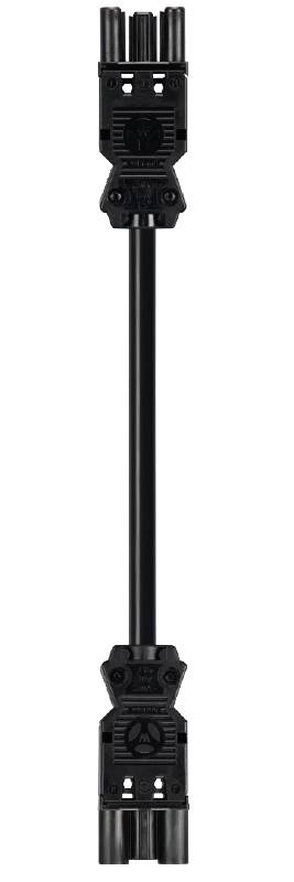 Kabel, złącza męskie/żeńskie 3piny Wieland, 2m - obrazek 1