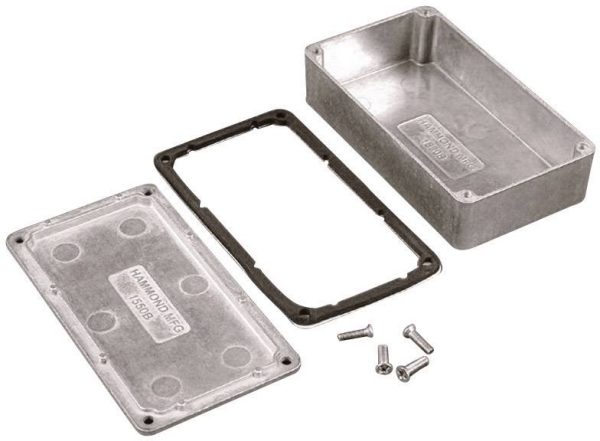 Obudowa uniwersalna Hammond Electronics, aluminium, IP66, (D x S x W) 60 x 55 x 30 mm, 1 szt.