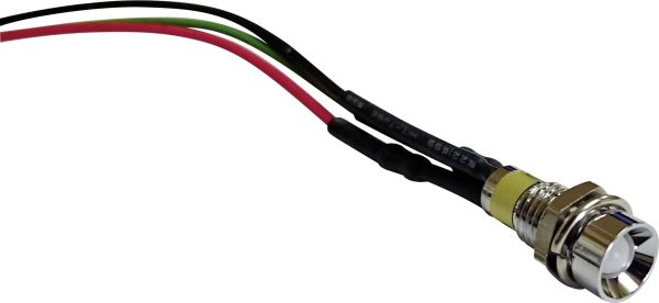 TRU COMPONENTS BD-0608 12 V Lampka sygnalizacyjna LED, wielokolorowa czerwony, zielony 12 V/DC