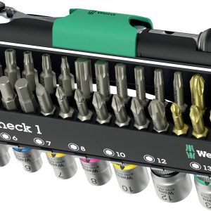 Bity Wera Tool-Check 1 05049050001 1 szt. płaski, krzyżakowy Phillips, krzyżakowy Pozidriv, wewnętrzny sześciokąt, TORX Bity Wera Tool-Check 1 05049050001 1 szt. płaski, krzyżakowy Phillips, krzyżakowy Pozidriv, wewnętrzny sześciokąt, TORX