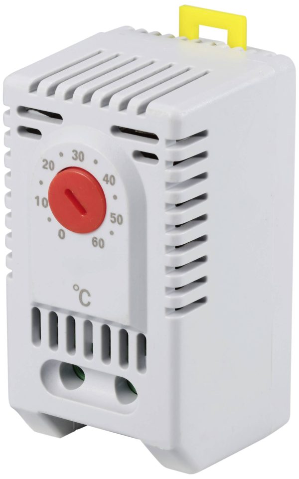 TRU COMPONENTS Termostat do ogrzewania szafy rozdzielczej TC-NT31-F NC 1 NC (D x S x W) 60 x 33 x 43 mm 1 szt.