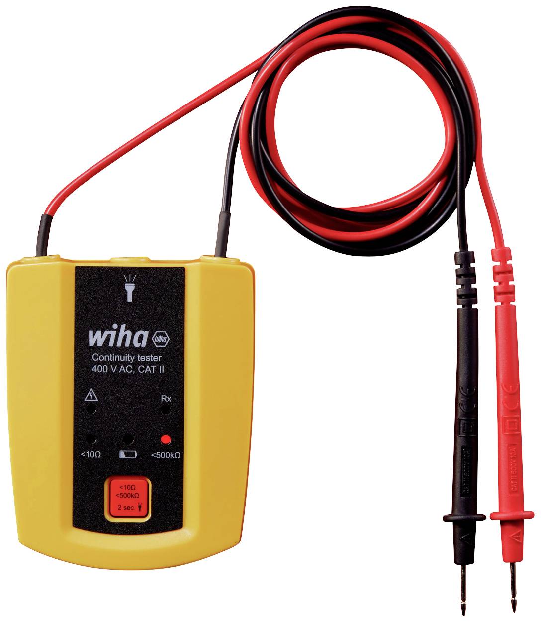 Tester ciągłości Wiha 45222 CAT II 600 V - obrazek 1
