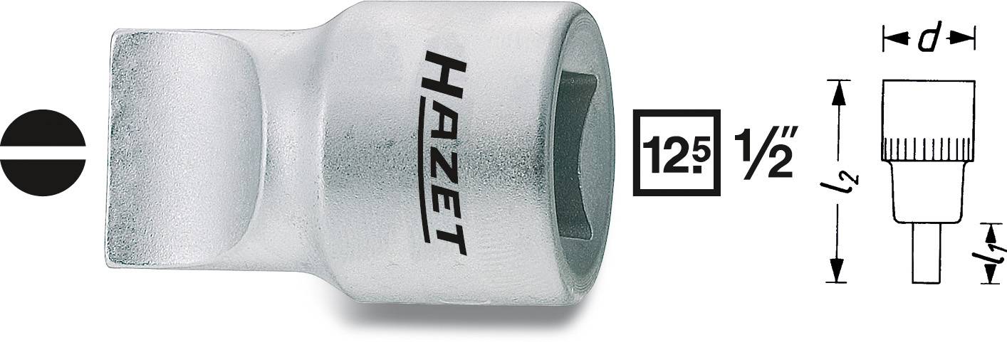 Nasadka trzpieniowa Hazet 980-3X19 980-3X19 1/2" (12.5 mm) - obrazek 1
