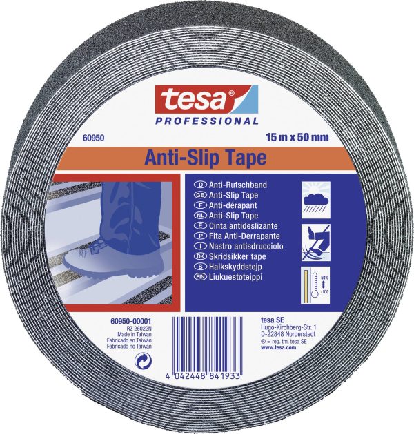 Taśma antypoślizgowa tesa tesa® Professional 60950-00001-00 (D x S) 15 m x 50 mm 15 m 1 szt.