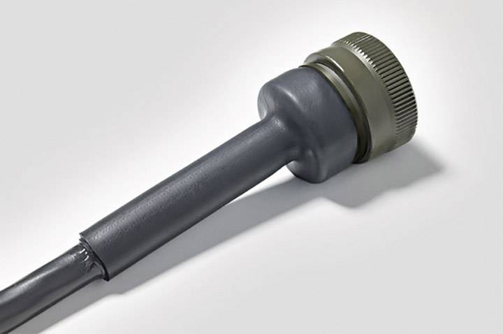 HellermannTyton 341-32080 Rurka termokurczliwa z klejem EPS-400-32/8-PO-X-BK, 4:1, od 32 mm do 8 mm, 1 m - obrazek 1