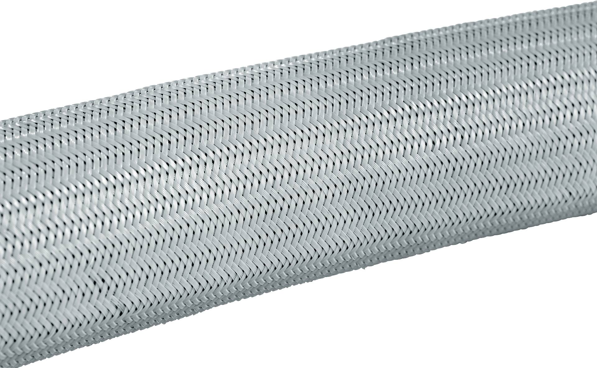 HellermannTyton 170-20800 HEGPA6608-PA66-GY Wąż zbrojony szary poliamid 5 do 10 mm Produkty w metrach bieżących - obrazek 1