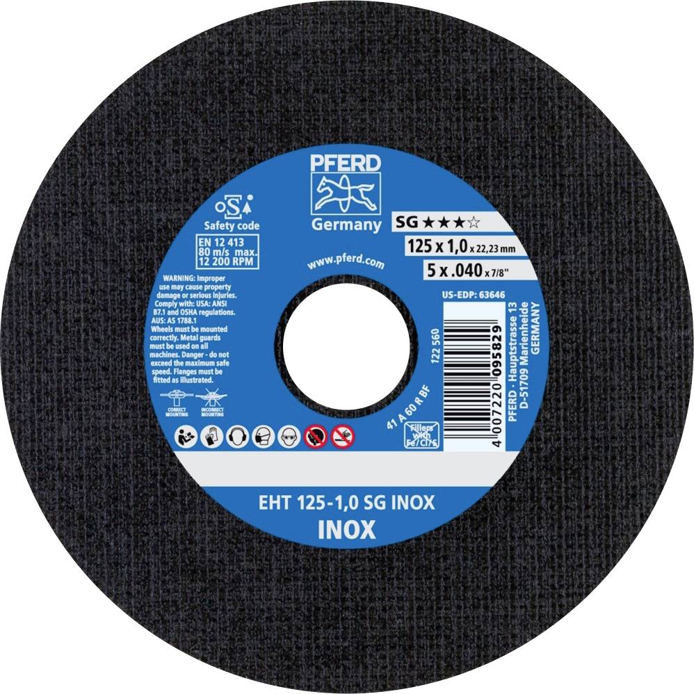 Tarcza tnąca prosta PFERD TOOLS EHT 125-1,0 SG INOX 61341116 125 mm 25 szt. - obrazek 1
