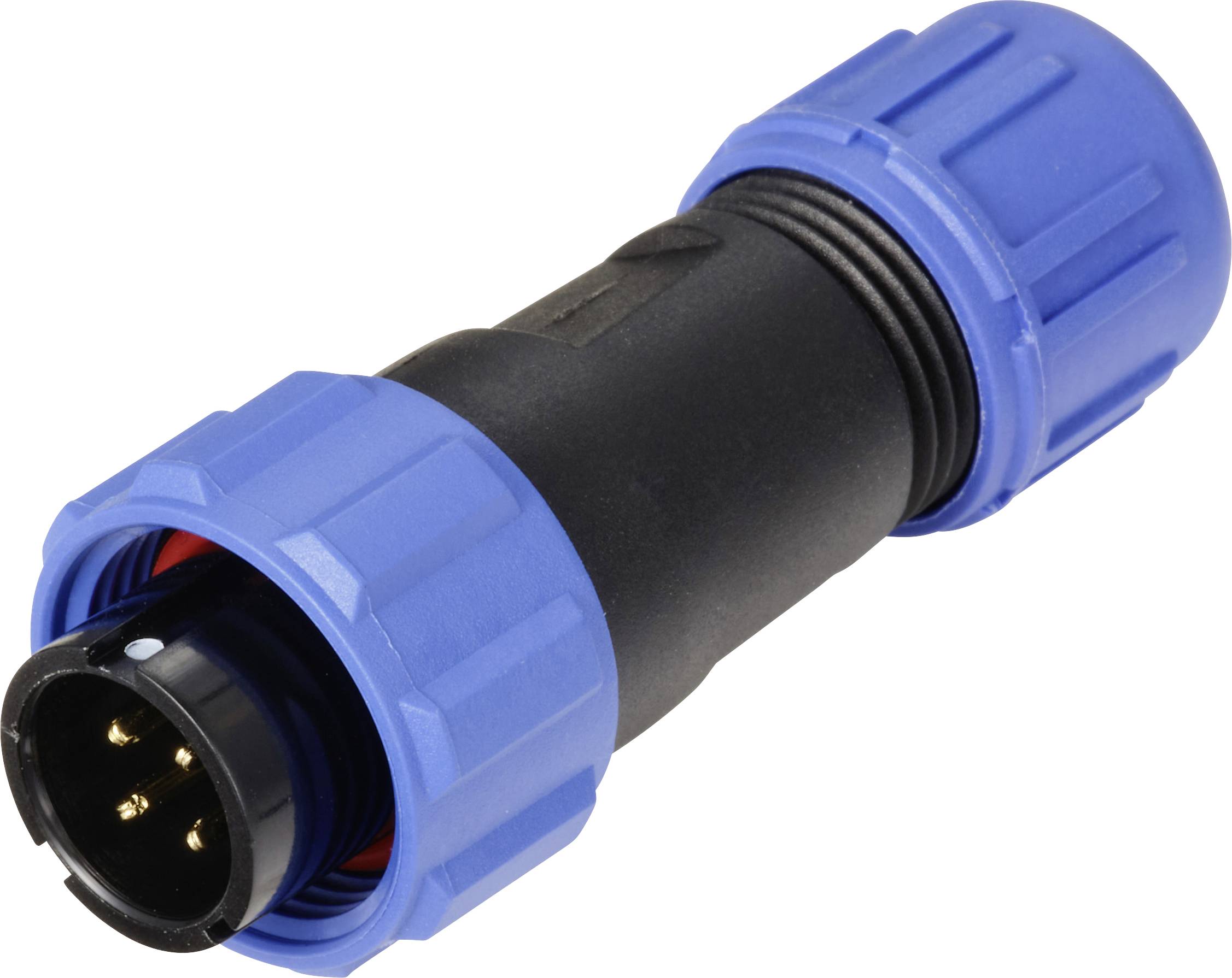 Złącze IP68 serii SP13 Weipu SP1310 / P 4 I, 1 szt. - obrazek 1