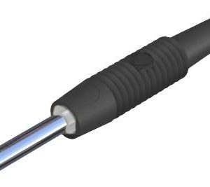 Wtyk miniaturowy SKS Hirschmann MST 3, O 2 mm, 6 A, czarny Wtyk miniaturowy SKS Hirschmann MST 3, O 2 mm, 6 A, czarny
