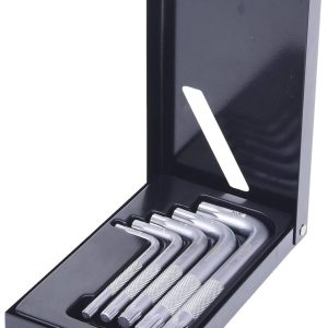 KS Tools 151.4100 XZN Zestaw kluczy trzpieniowych 5 mm, 6 mm, 8 mm, 10 mm, 12 mm 5 szt. KS Tools 151.4100 XZN Zestaw kluczy trzpieniowych 5 mm, 6 mm, 8 mm, 10 mm, 12 mm 5 szt.