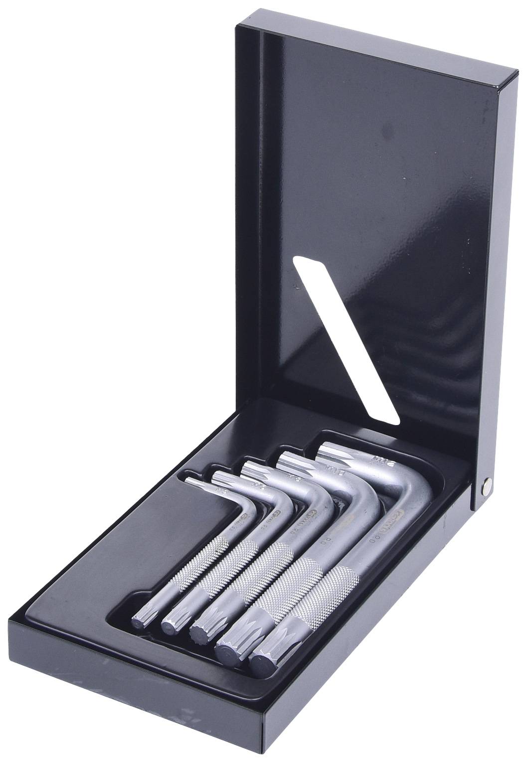KS Tools 151.4100 XZN Zestaw kluczy trzpieniowych 5 mm, 6 mm, 8 mm, 10 mm, 12 mm 5 szt. - obrazek 1