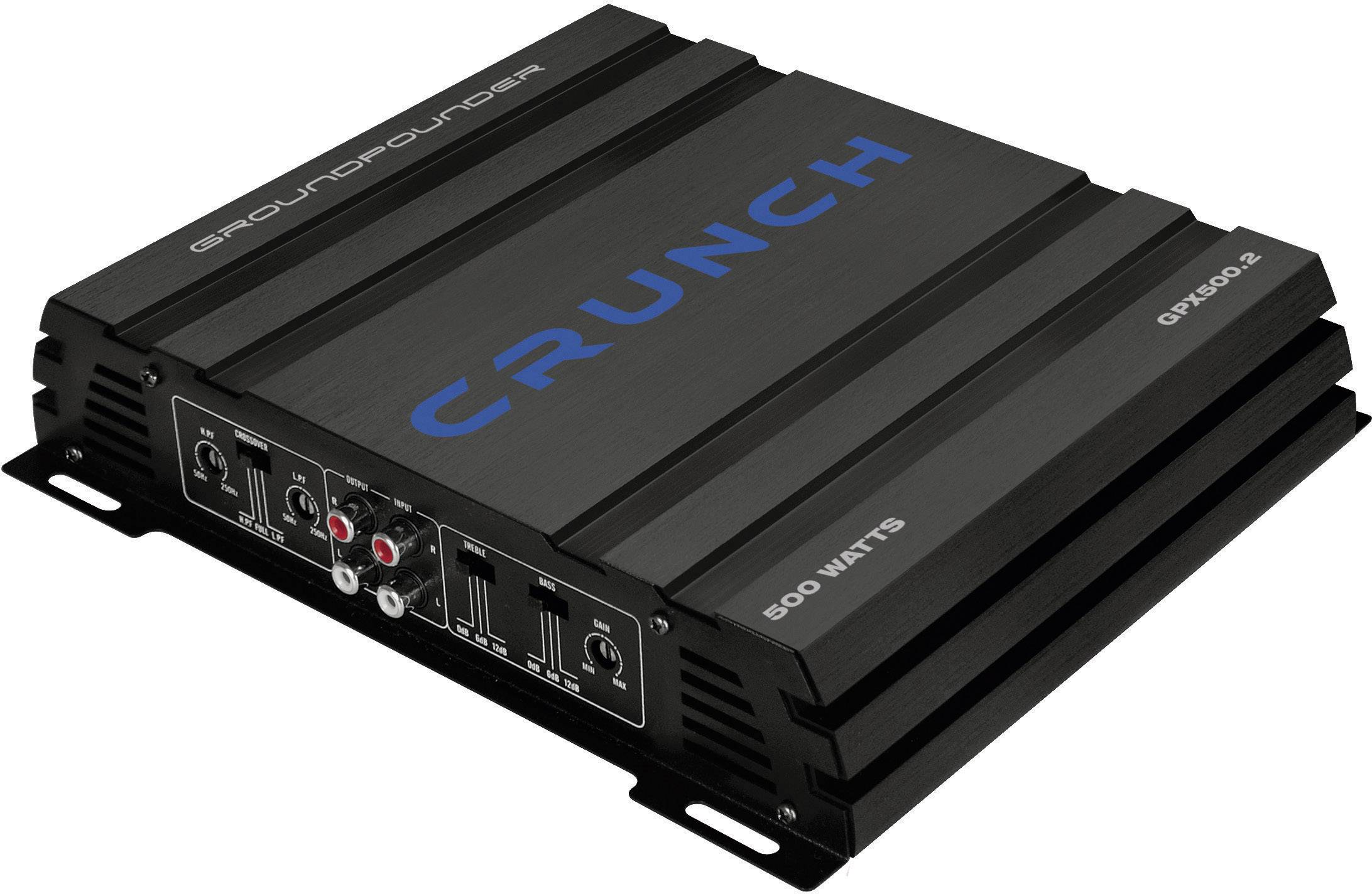 Crunch GPX-500.2 Wzmacniacz dwukanałowy 250 W - obrazek 1