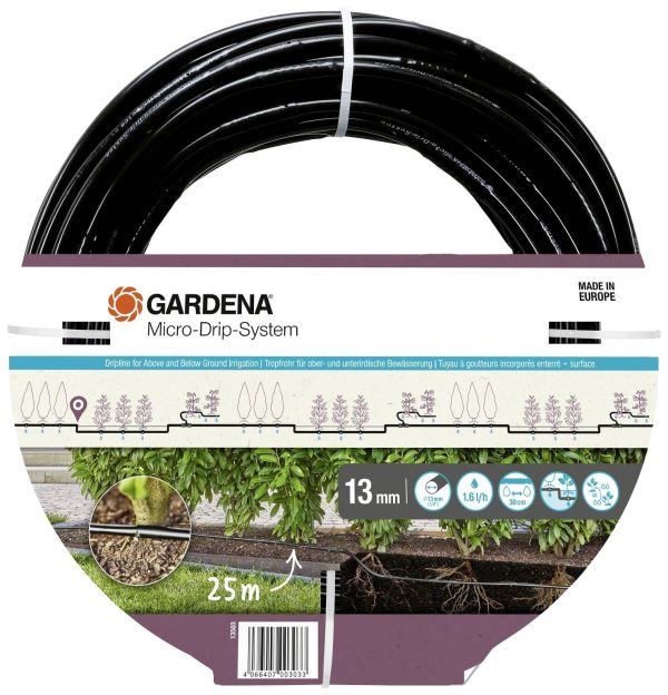 GARDENA Micro-Drip-System 13503-20 Rura nawadniająca 13 mm (1/2″) Ø