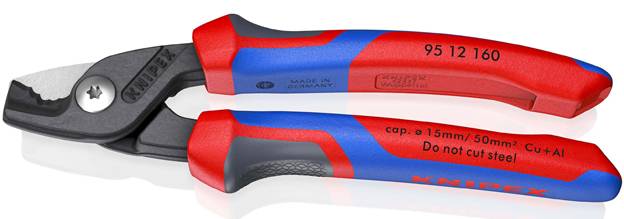 Nożyce do kabli Knipex 95 12 160 160 mm - obrazek 1