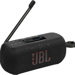 Radio przenośne JBL Tuner 3 FM, DAB, DAB+ wielokrotne ładowanie, wodoodporny, pyłoszczelny czarny Radio przenośne JBL Tuner 3 FM, DAB, DAB+ wielokrotne ładowanie, wodoodporny, pyłoszczelny czarny