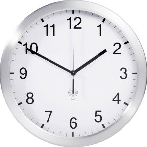 TFA Dostmann 98.1091.02 Sterowany radiowo Zegar ścienny 25 cm x 40 mm aluminiowy (matowy) TFA Dostmann 98.1091.02 Sterowany radiowo Zegar ścienny 25 cm x 40 mm aluminiowy (matowy)