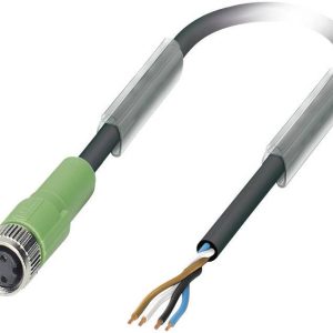 Kabel czujników/elementów wykonawczych Phoenix Contact SAC-4P- 1,5-PUR/M 8FS 1681842 Ilość styków: 4 1 szt. Kabel czujników/elementów wykonawczych Phoenix Contact SAC-4P- 1,5-PUR/M 8FS 1681842 Ilość styków: 4 1 szt.
