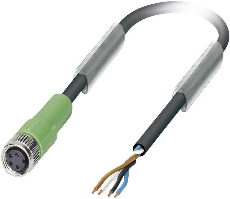 Kabel czujników/elementów wykonawczych Phoenix Contact SAC-4P- 1,5-PUR/M 8FS 1681842 Ilość styków: 4 1 szt. - obrazek 1