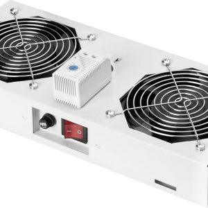 Digitus DN-19 FAN-2-WM-T 19 cal 2 x Wentylator do szafy serwerowej szary Digitus DN-19 FAN-2-WM-T 19 cal 2 x Wentylator do szafy serwerowej szary
