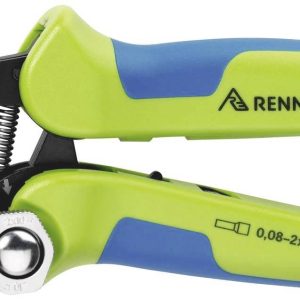 Zaciskarka Rennsteig Werkzeuge Crimpzange 180mm 0,08-2x10mm² für 6kant-Crimpprofil 610 286 3, 0.08 do 16 mm² Zaciskarka Rennsteig Werkzeuge Crimpzange 180mm 0,08-2x10mm² für 6kant-Crimpprofil 610 286 3, 0.08 do 16 mm²