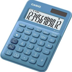 Casio MS-20UC-BU Kalkulator stołowy niebieski Wyświetlacz: 12 energią słoneczną, bateryjne (S x W x G) 105 x 23 x 149.5 Casio MS-20UC-BU Kalkulator stołowy niebieski Wyświetlacz: 12 energią słoneczną, bateryjne (S x W x G) 105 x 23 x 149.5