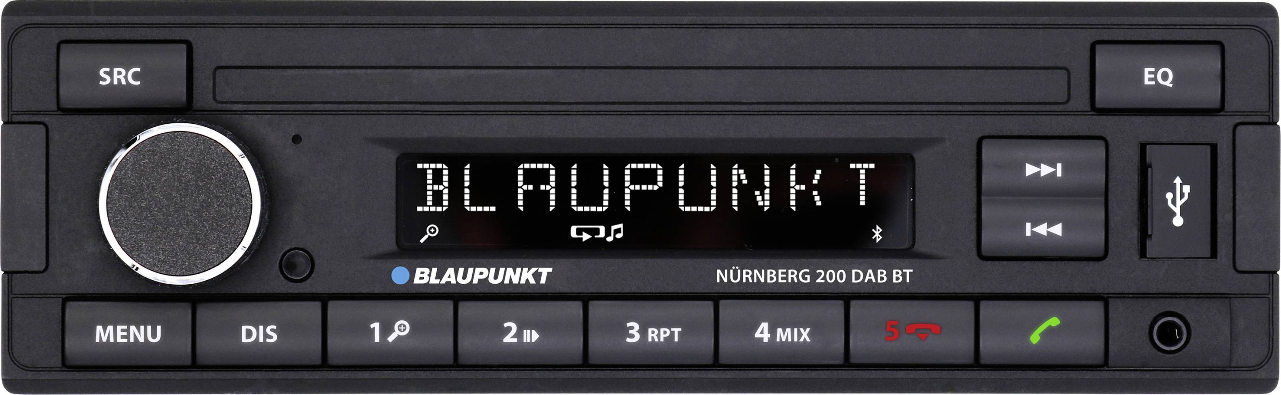Radio samochodowe Blaupunkt Nürnberg 200 DAB BT, 4 x 50 W - obrazek 1