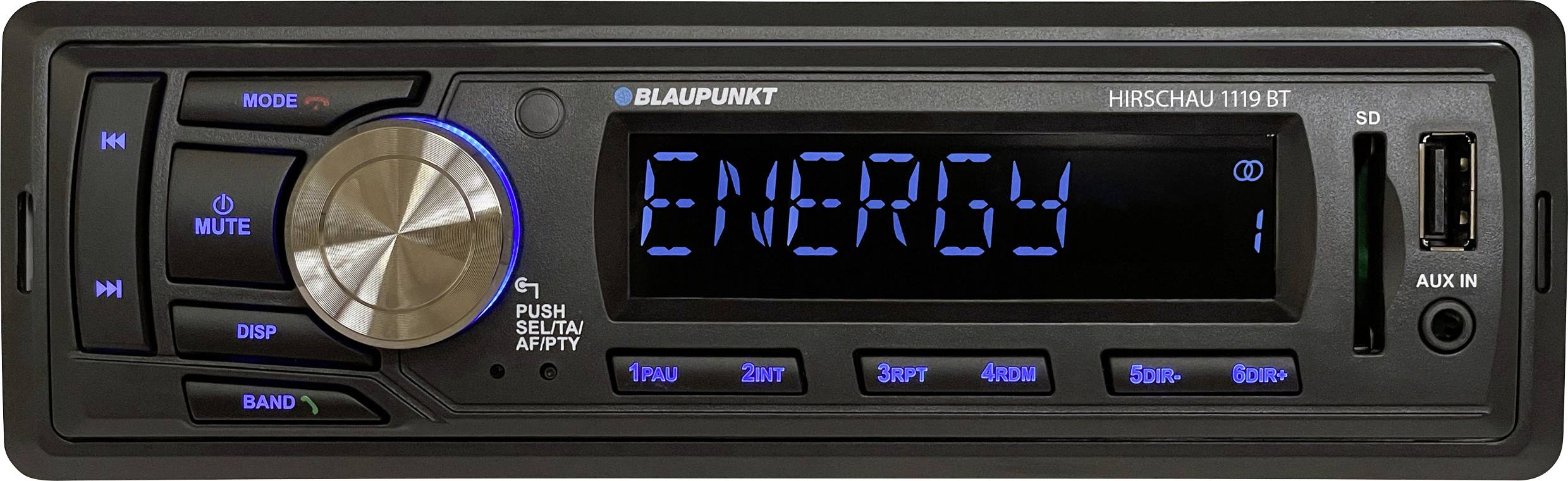 Radio samochodowe Blaupunkt HIRSCHAU 1119BT, 4 x 20 W - obrazek 1
