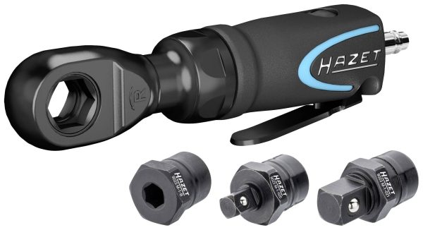 Wkrętak z grzechotką pneumatyczny Hazet 9023M-1 9023M-1 6.3 bar 1/4″ (6.3 mm) zewnętrzny czworokąt