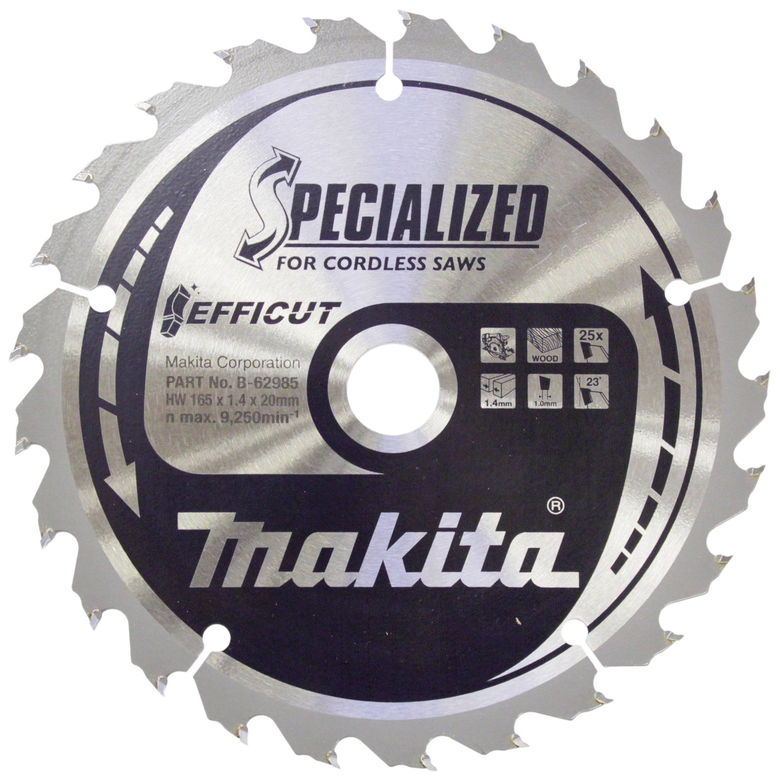 Tarcza tnąca Makita B-62985 165 x 20 x 1.4 mm 1 szt. - obrazek 1