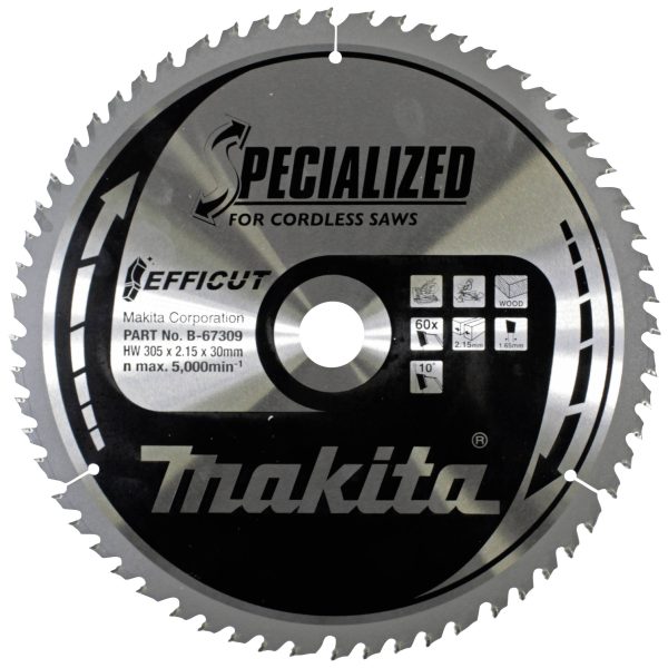 Tarcza tnąca Makita B-67309 305 x 30 x 2.15 mm 1 szt.