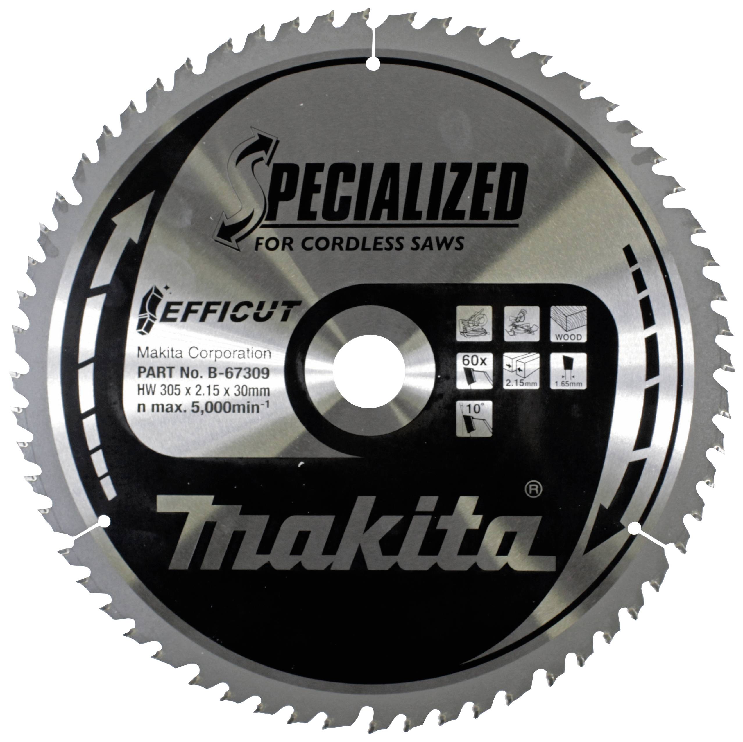 Tarcza tnąca Makita B-67309 305 x 30 x 2.15 mm 1 szt. - obrazek 1