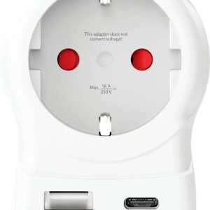 Adapter podróżny Skross 1.500283-E SKROSS – Länderstecker Europe to UK USB AC20PD weiß Adapter podróżny Skross 1.500283-E SKROSS – Länderstecker Europe to UK USB AC20PD weiß